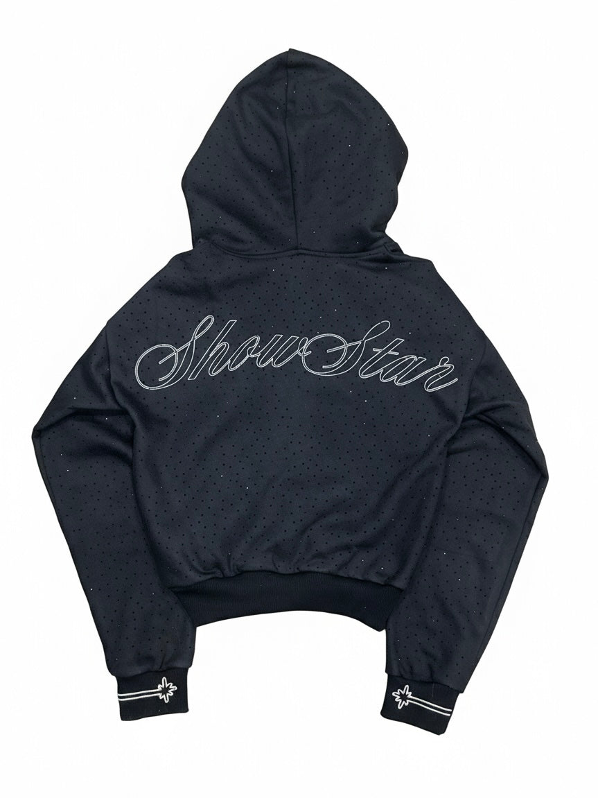 Starry Night's Zip-up Hoodie